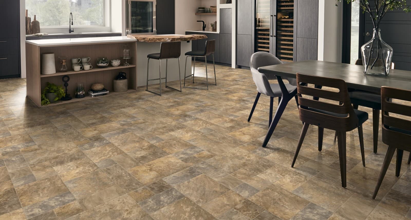 Luxury Vinyl Sheet Platinum Landmark Soapstone 130320 | Mannington